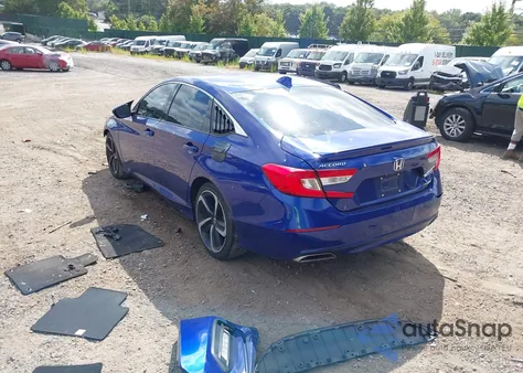 2020 Honda Accord Sport from USA, damaged, VIN 1HGCV1F3XLA069722